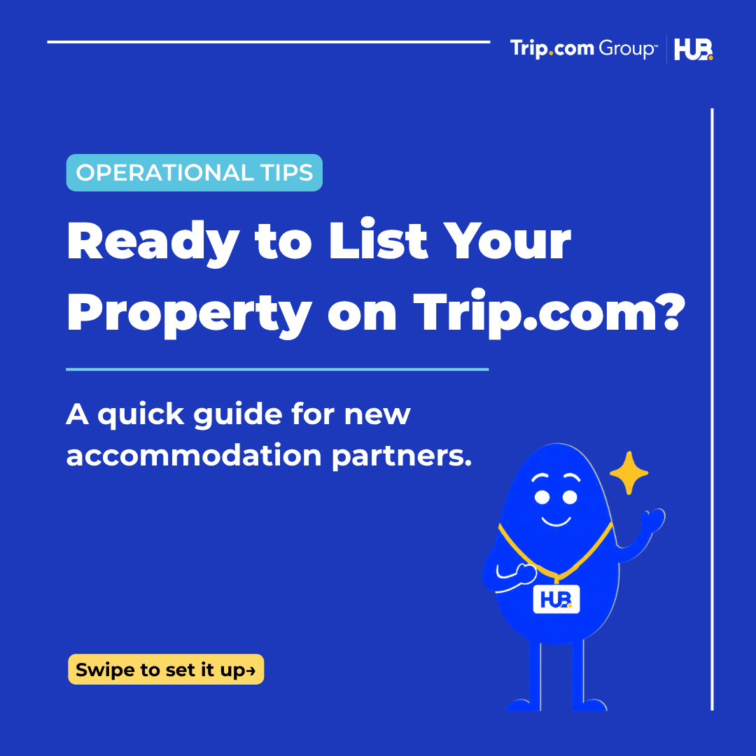 Ready to list your property on Trip.com?